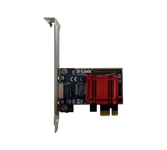 Сетевой pci express адаптер d-link с 1 портом 100/1000/2.5gbase-t DGE-562T/A2A 1