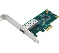 Сетевой pci express адаптер d-link с 1 портом 1000base-x sfp, низкопрофильное крепление в комплекте DGE-560SX/D1A