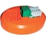 Площадка для заделки модулей серии KJ2 Hyperline KJ2-PS-OR 80х60 мм, цвет оранжевый 281782 1
