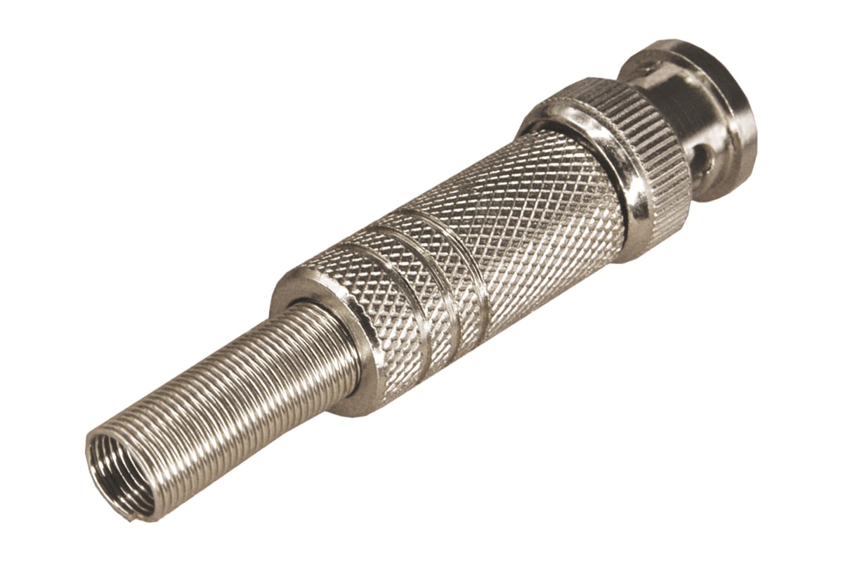 Разъем штекер bnc REXANT под пайку с пружиной металл (универсальный) 05 ...