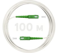 Оптический патч-корд KSC LIGHT PON SC/APC-SC/APC SM G.657A1 (9/125) Simplex 3.0 мм LSZH - 100 м PO-SM7A1-SX3-SCA-SCA-100