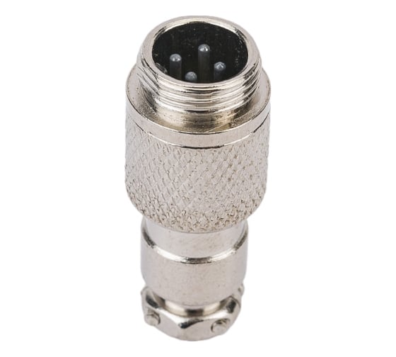 Авиационный разъем Giraffe 4-pin штекер GF-AV4M gf0360