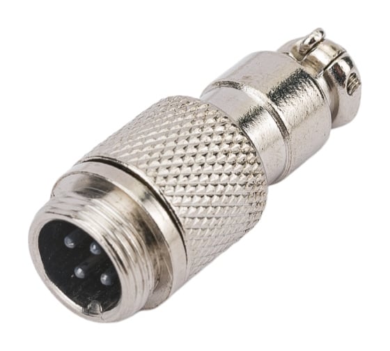 Авиационный разъем Giraffe 4-pin штекер GF-AV4M gf0360