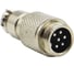 Авиационный разъем Giraffe 6-pin штекер GF-AV6M gf0548 1