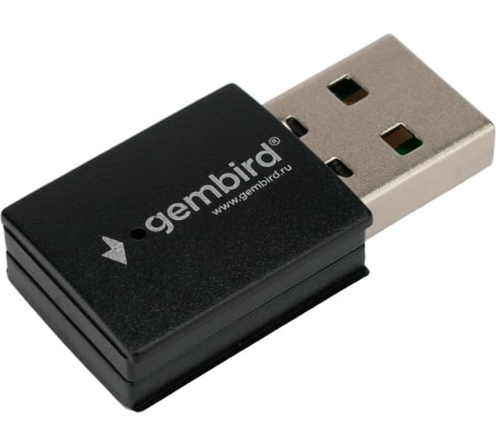 Сетевой адаптер Gembird wifi+bluetooth двухдиапазонный мини, 600 мбит, usb, 802.11b/a/g/n/ac, WNP-UA-018