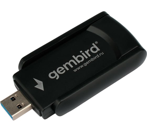 Сетевой адаптер Gembird wifi+bluetooth двухдиапазонный с антеннами,1300 мбит,usb,802.11b/a/g/nc, WNP-UA-020