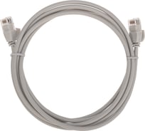 Патч-корд REXANT u/utp cat 6a (10g), rj45-rj45, 28awg, lszh, серый, 2м 02-0380-2