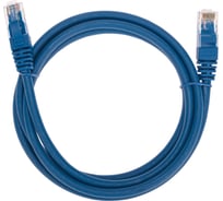 Патч-корд REXANT u/utp cat 6, rj45-rj45, 26awg, lszh, синий, 1.5м 02-0294-105