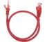 Патч-корд U/UTP REXANT CAT 6, RJ45-RJ45, 26AWG, LSZH, красный, 0,5м 02-0293-05 1