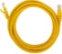 Патч-корд U/UTP REXANT CAT 6, RJ45-RJ45, 26AWG, LSZH, желтый, 3м 02-0295-3 1