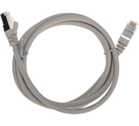 Патч-корд REXANT f/utp cat 6, rj45-rj45, 26awg, lszh, серый, 1.5м 02-0210-105