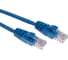 Патч-корд REXANT u/utp, cat 5e, rj45-rj45, 26awg, lszh, синий, 0,3м 02-0104-03 3