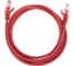Патч-корд REXANT u/utp, cat 5e, rj45-rj45, 26awg, lszh, красный, 2м 02-0103-2 1