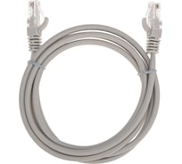 Патч-корд REXANT u/utp cat 5e, rj45-rj45, 26awg, lszh, серый, 1.5м 02-0100-105