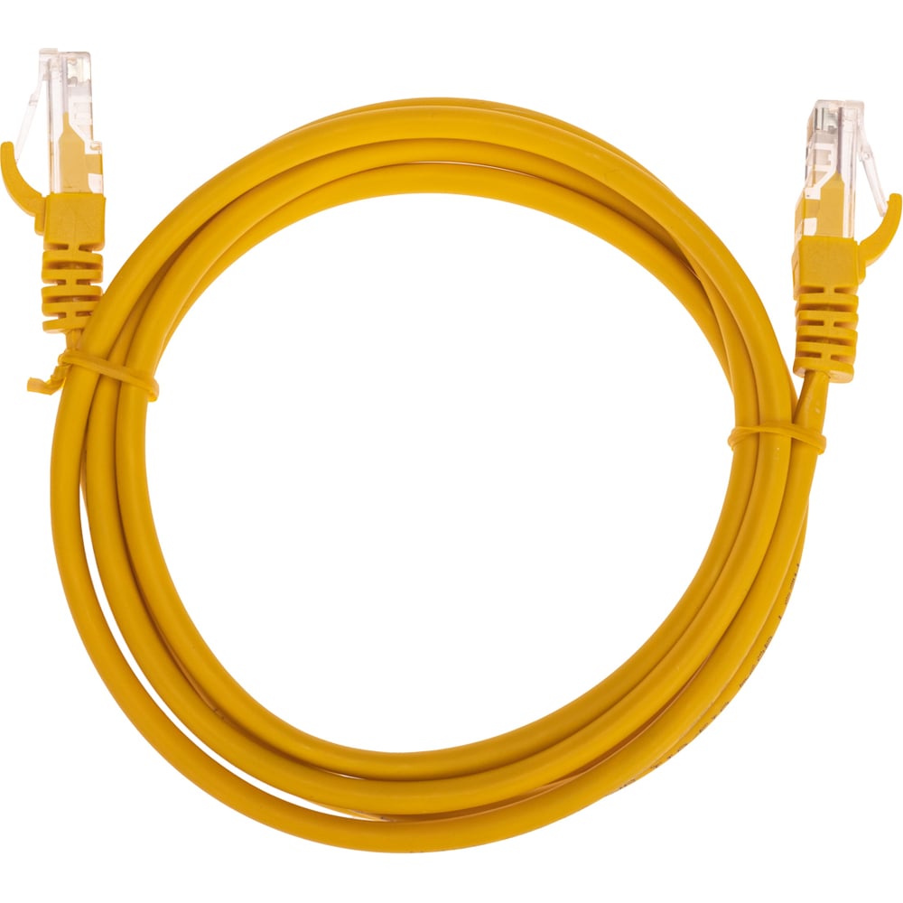Патч-кордREXANTu/utp,cat5e,rj45-rj45,26awg,lszh,желтый,1,5м02-0105-105
