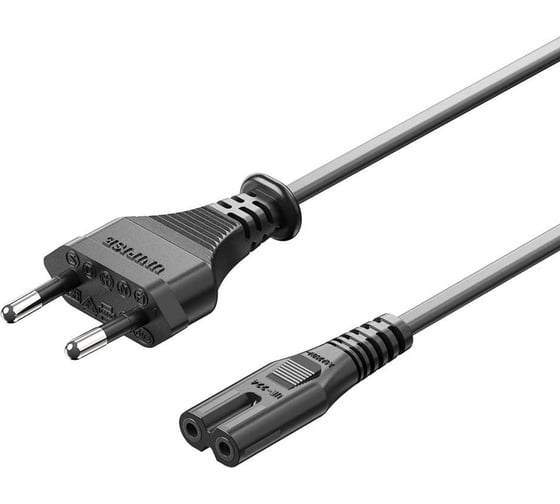 Кабель питания VENTION C7 1.8 м, черный ZCLBAC