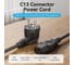 Кабель питания VENTION C13, угловая вилка, 1.8 м, черный ZCJBAC 2