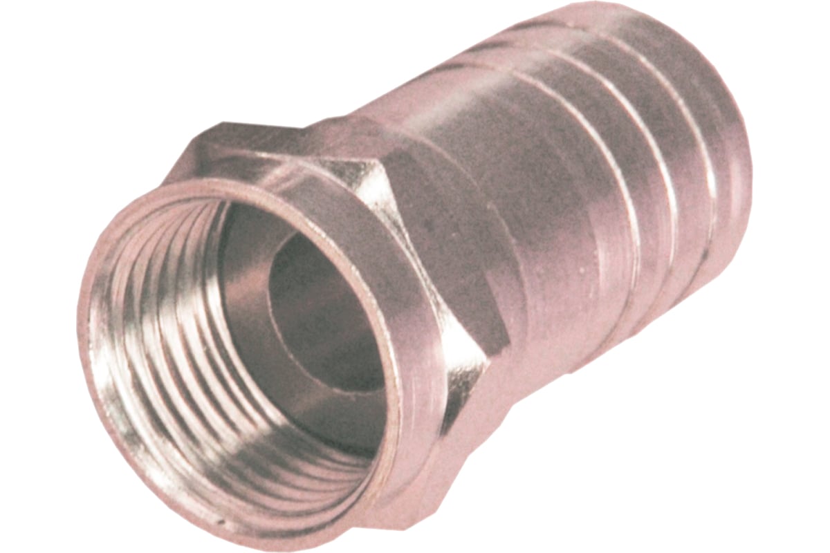 F-разъем REXANT RG-6 обжим 100шт 05-4034-1 - выгодная цена, отзывы ...