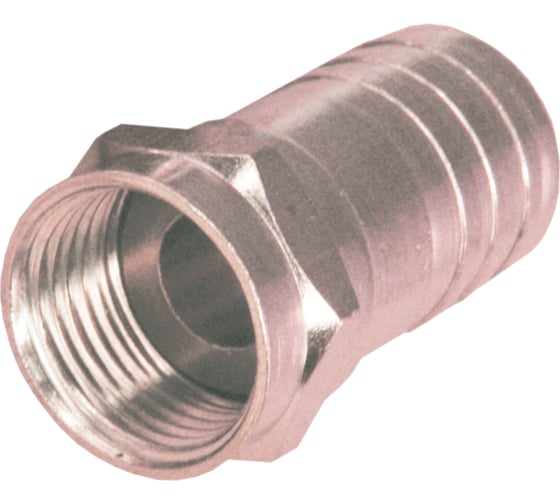 F-разъем REXANT RG-6 обжим 100шт 05-4034-1
