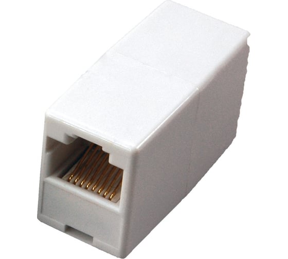 Проходной адаптер REXANT UTP RJ-45(8P8C), CAT 5e, 50 шт. 03-0101