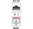 Проходной адаптер REXANT UTP RJ-45(8P8C), CAT 5e, 50 шт. 03-0101 3