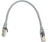 Патч-корд VENTION прямой SFTP cat.6A, RJ45 - 0,3м. Серый, шт. IBHHAA 1