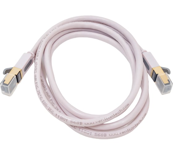 Патч-корд VENTION прямой SFTP cat.7 RJ45 - 1,5м. Серый, шт. ICDHG