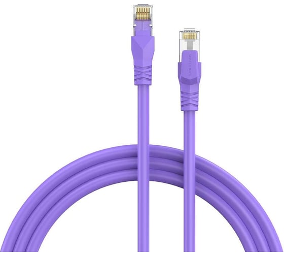 Патч-корд VENTION прямой SFTP cat.6A, RJ45 - 0,3м. Фиолетовый , шт. IBMVY