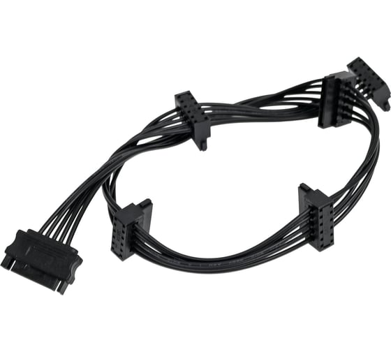 Разветвитель питания Pro Legend 1 SATA-M - 5 SATA-F 55см PL1458