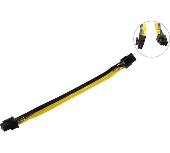 Кабель питания для видеокарт Pro Legend 6pin (M) - 6pin (M), 20 см PL1481 1