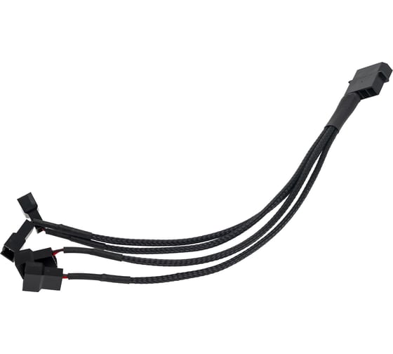 Переходник-разветвитель питания для вентиляторов Pro Legend molex- 4x4pin, 20 см PL1476