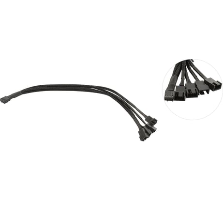 Разветвитель питания для вентилятора Pro Legend 4pin to 4x4pin, 30 см PL1467