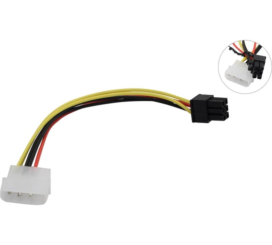 Переходник питания для видеокарт Pro Legend 1big- 6pin, 20 см PL1488 1
