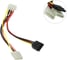 Переходник питания Pro Legend Sata 1big to 1SATA+1big,10 см PL1453 1