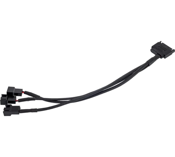 Переходник-разветвитель питания для вентиляторов Pro Legend 1SATA- 3x4pin, 20 см PL1470
