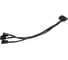 Переходник-разветвитель питания для вентиляторов Pro Legend 1SATA- 3x4pin, 20 см PL1470 2