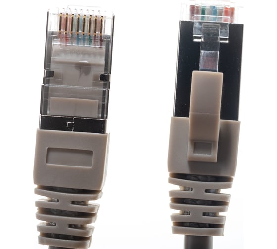 Коммутационный шнур NIKOMAX F/UTP 4 пары, серый, 1,5м NMC-PC4SD55B-015-GY