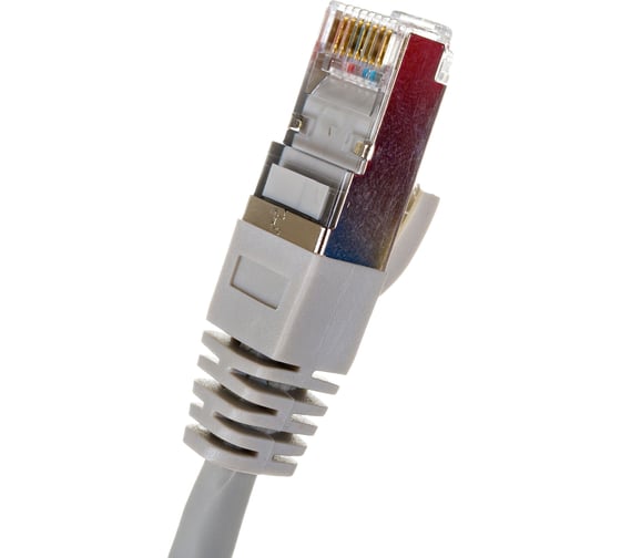 Коммутационный шнур NIKOMAX F/UTP 4 пары, серый, 0,3м NMC-PC4SD55B-003-C-GY