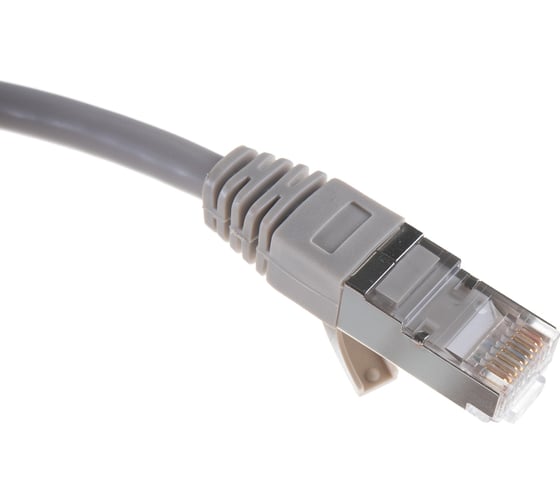 Коммутационный шнур NIKOMAX F/UTP 4 пары, серый, 7,5м NMC-PC4SD55B-075-GY