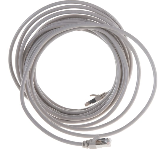 Коммутационный шнур NIKOMAX F/UTP 4 пары, серый, 7,5м NMC-PC4SD55B-075-GY