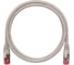 Коммутационный шнур NIKOMAX S/FTP 4 пары, серый, 1,5м NMC-PC4SA55B-015-GY 1