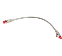 Коммутационный шнур NIKOMAX S/FTP 4 пары, серый, 0,3м NMC-PC4SA55B-003-C-GY
