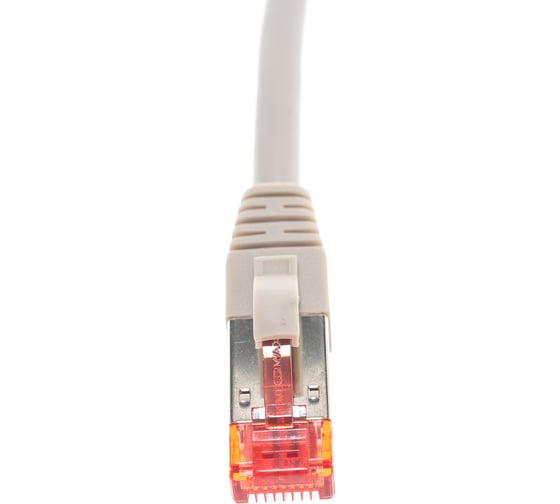 Коммутационный шнур NIKOMAX S/FTP 4 пары, серый, 0,3м NMC-PC4SA55B-003-GY