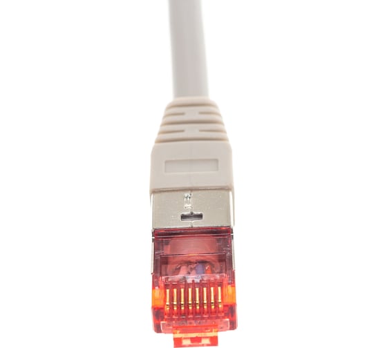 Коммутационный шнур NIKOMAX S/FTP 4 пары, серый, 0,3м NMC-PC4SA55B-003-GY