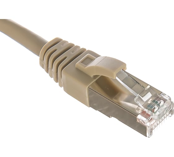 Коммутационный шнур NIKOMAX F/UTP 4 пары, серый, 1м NMC-PC4SD55B-010-GY