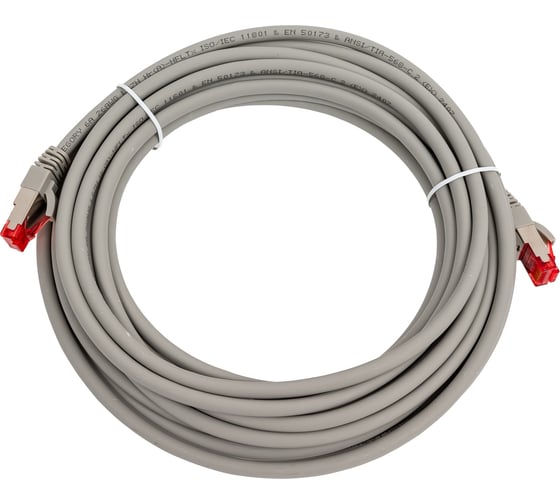 Коммутационный шнур NIKOMAX S/FTP 4 пары, серый, 7,5м NMC-PC4SA55B-075-C-GY