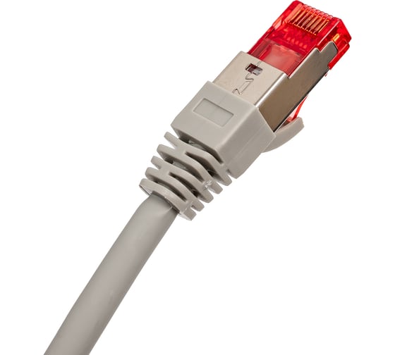 Коммутационный шнур NIKOMAX S/FTP 4 пары, серый, 7,5м NMC-PC4SA55B-075-C-GY