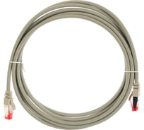 Коммутационный шнур NIKOMAX S/FTP 4 пары, серый, 3м NMC-PC4SA55B-030-C-GY