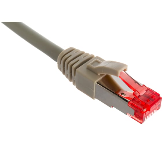 Коммутационный шнур NIKOMAX S/FTP 4 пары, серый, 3м NMC-PC4SA55B-030-C-GY