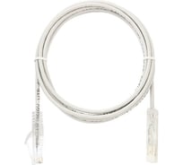 Коммутационный шнур NIKOMAX U/UTP 1 пара, серый, 1,5м NMC-PC1UD05T-015-GY